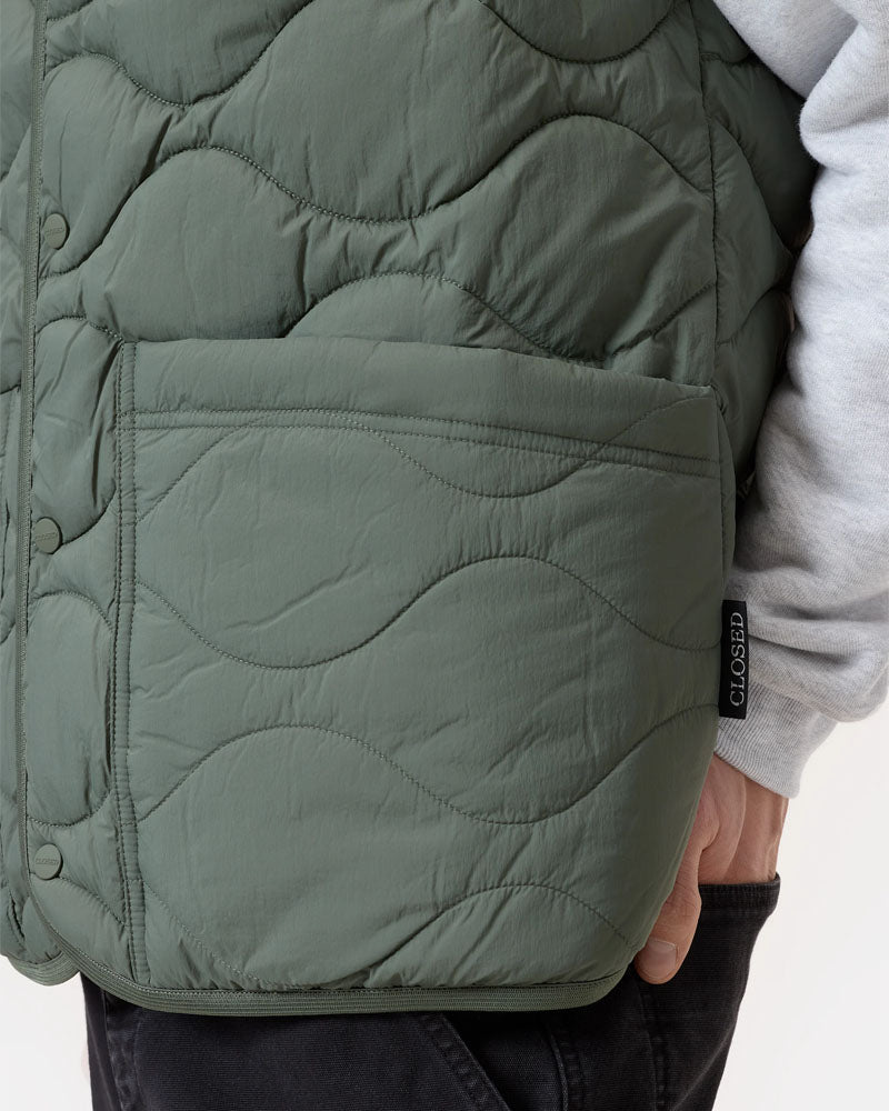 Gilet matelasse closed