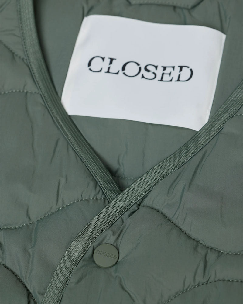 Gilet matelasse closed