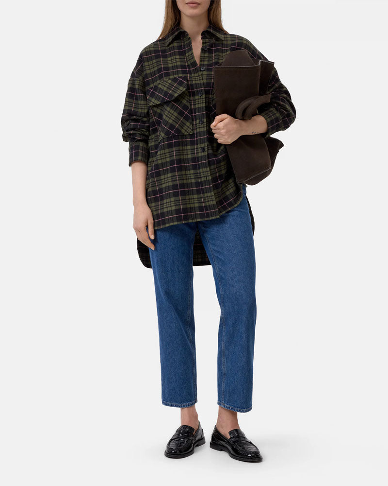 Sur chemise tartan