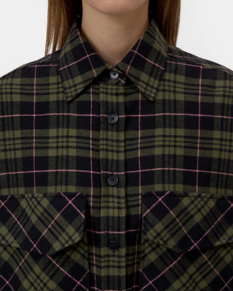 Sur chemise tartan