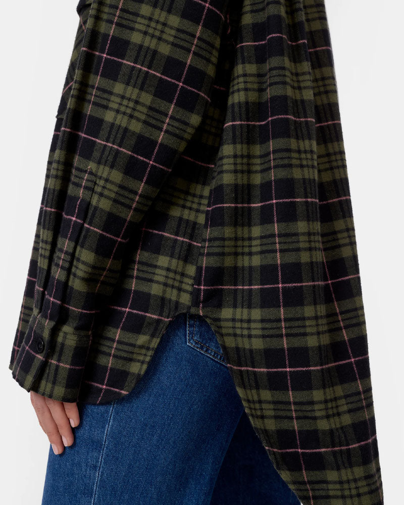 Sur chemise tartan