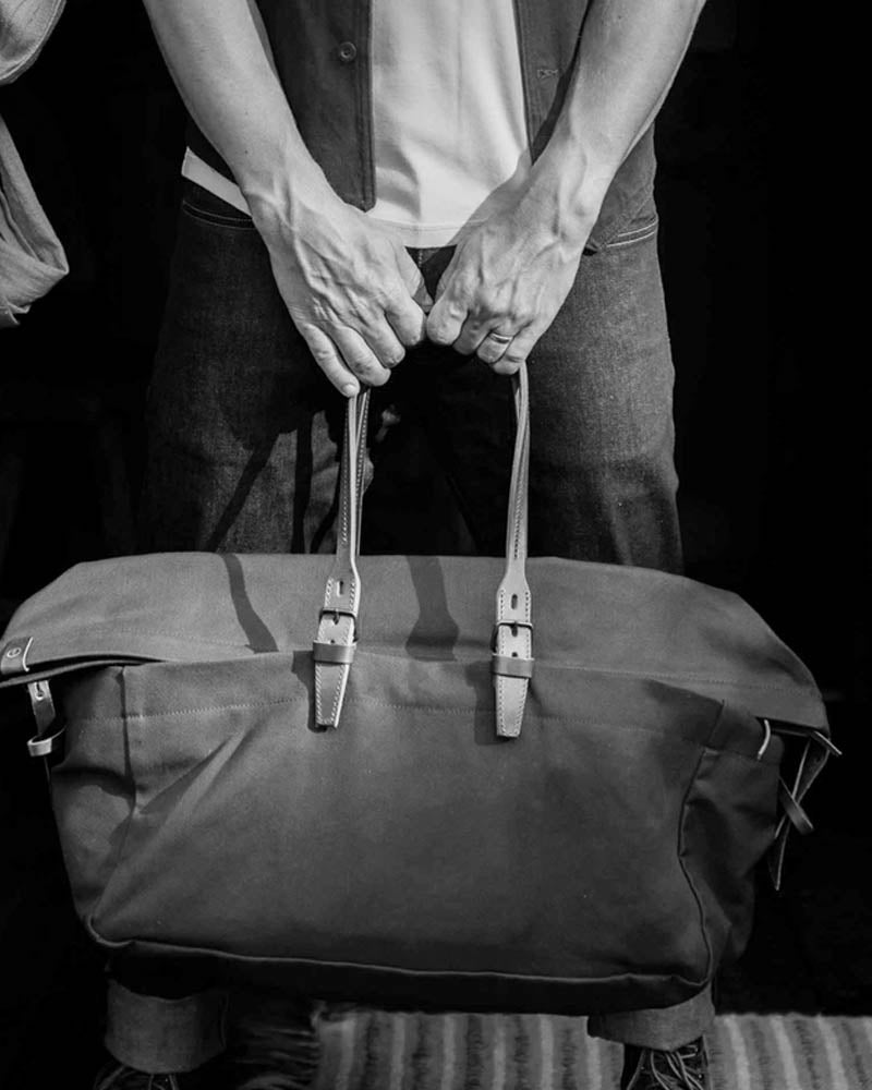 Sac de voyage bleu de chauffe women