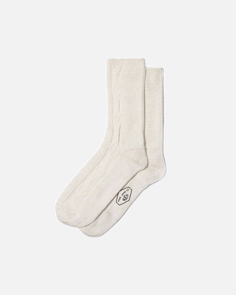 Chaussettes NUDIE WOMEN - Chaussettes cable nudie women