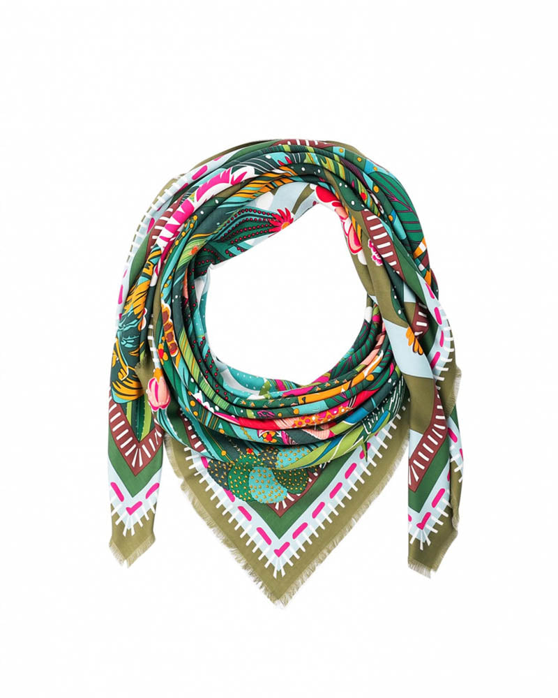 Foulard cactus