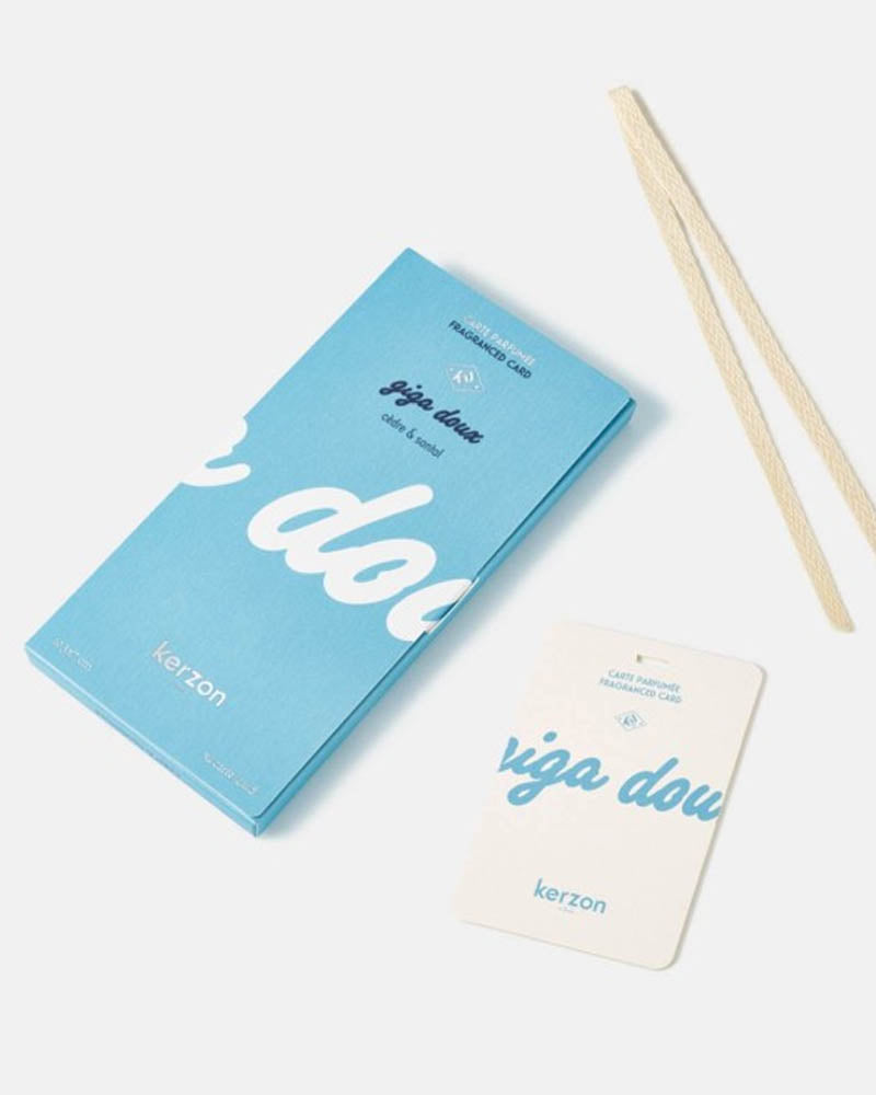 Carte parfumee giga doux kerzon