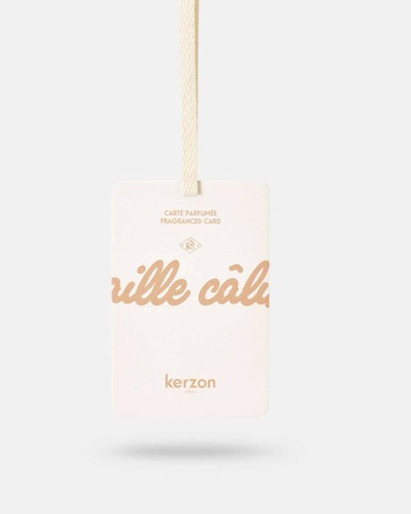 Carte parfumee maille caline kerzon