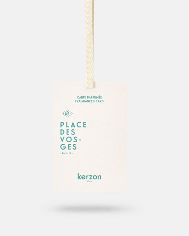 Carte parfumee place des vosges kerzon
