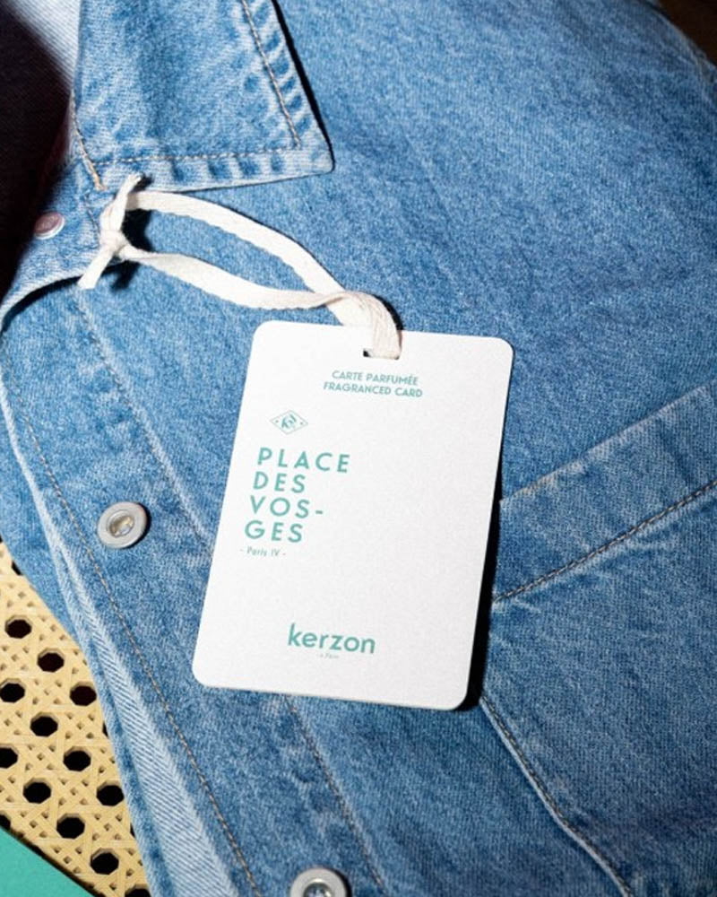 Carte parfumee place des vosges kerzon