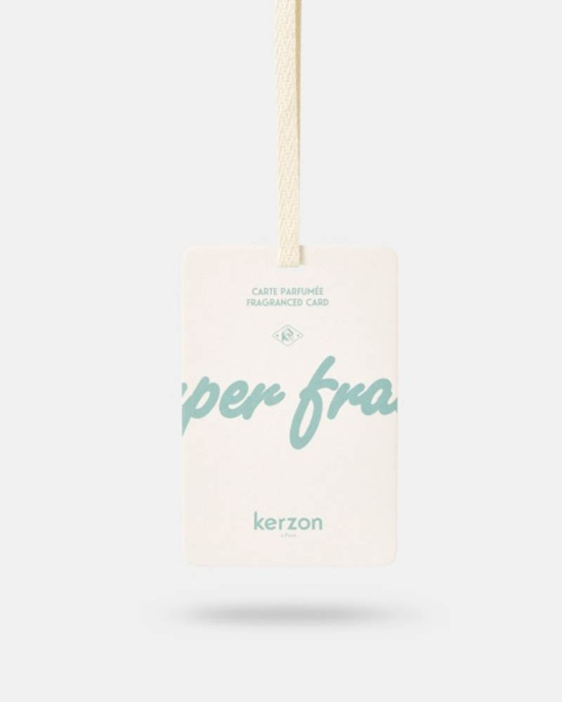 Carte parfumee super frais kerzon