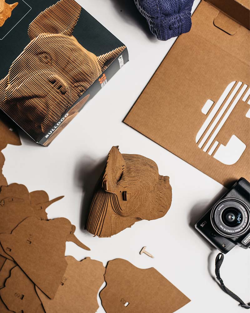 Puzzles CARTONIC - Puzzle bulldog cartonic