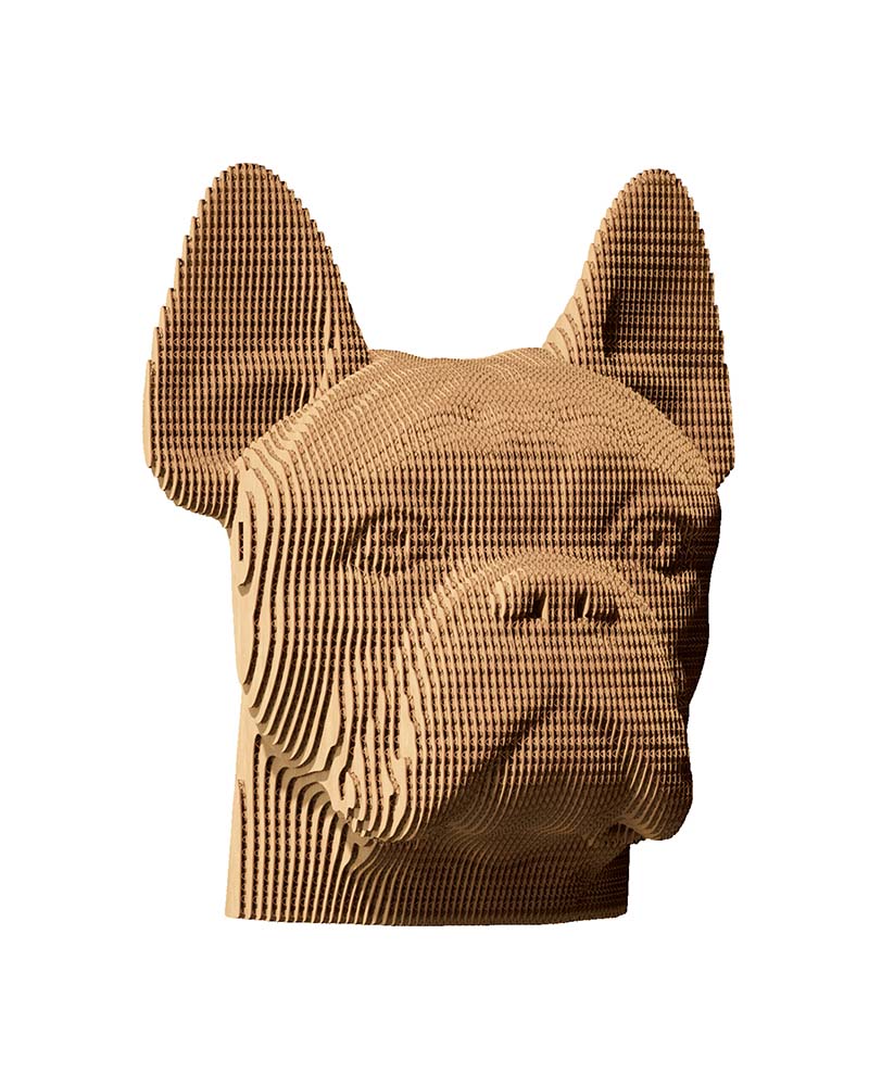 Puzzle bulldog cartonic