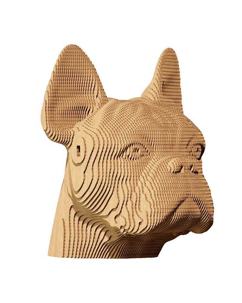 Puzzle bulldog cartonic