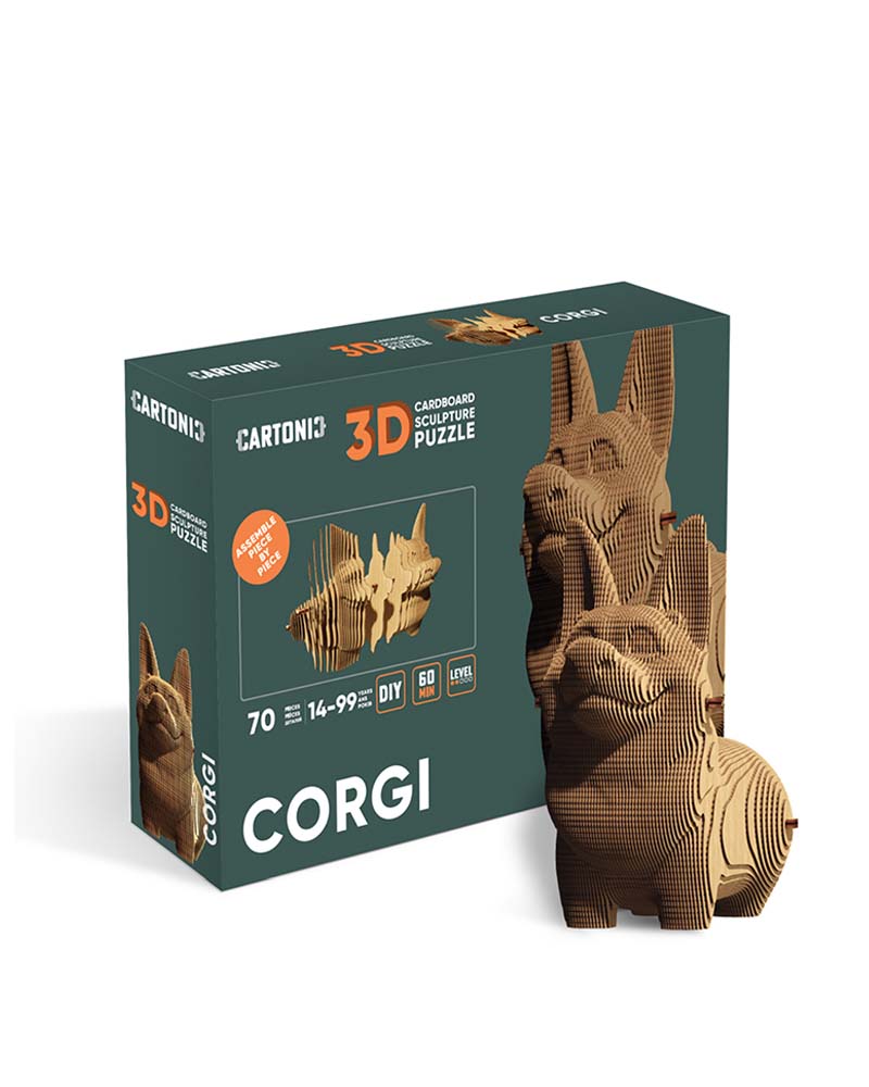 Puzzles CARTONIC - Puzzle corgi cartonic