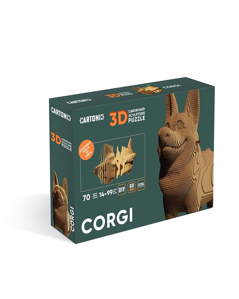 Puzzles CARTONIC - Puzzle corgi cartonic