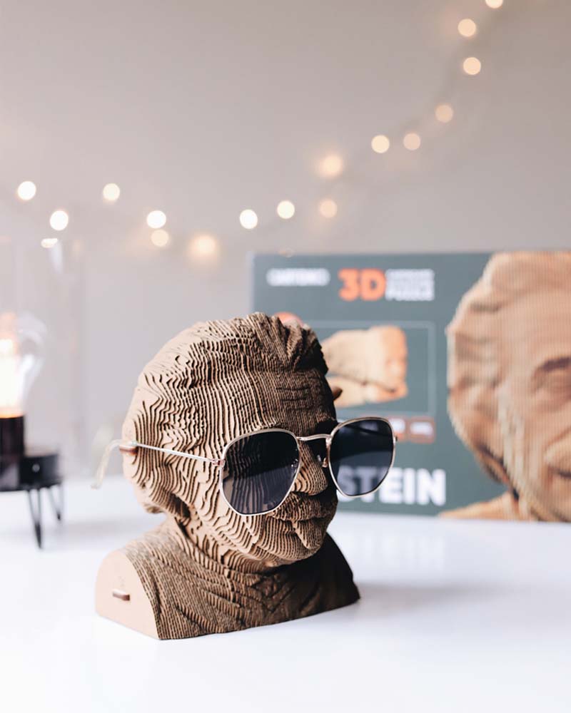 Puzzle albert einstein cartonic