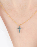 Collier croix sophie deschamps