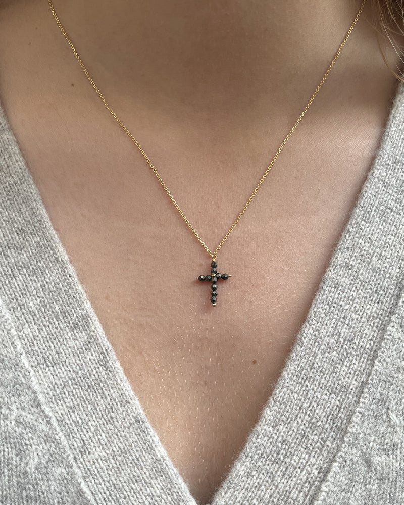Collier croix sophie deschamps