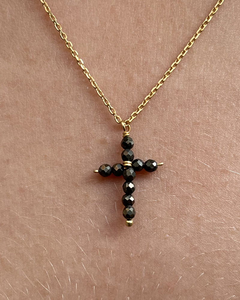 Collier croix sophie deschamps