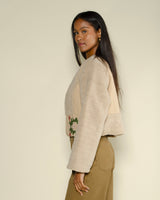 Blouson bouclette v de vinster