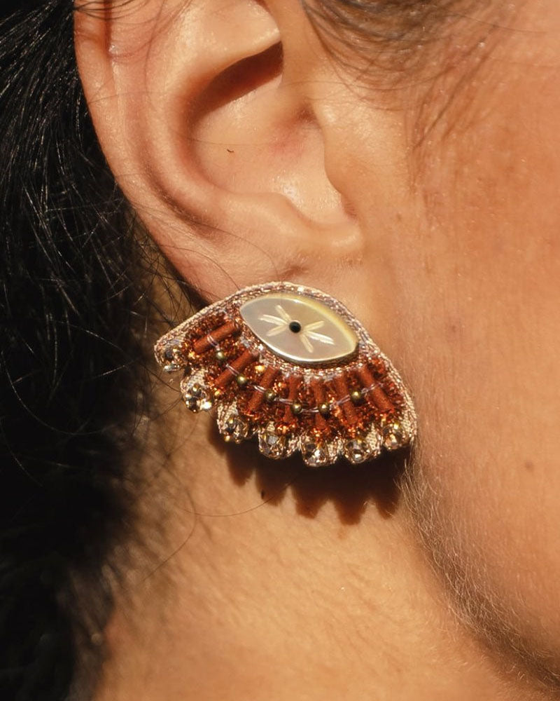 Boucles d'oreilles nahua