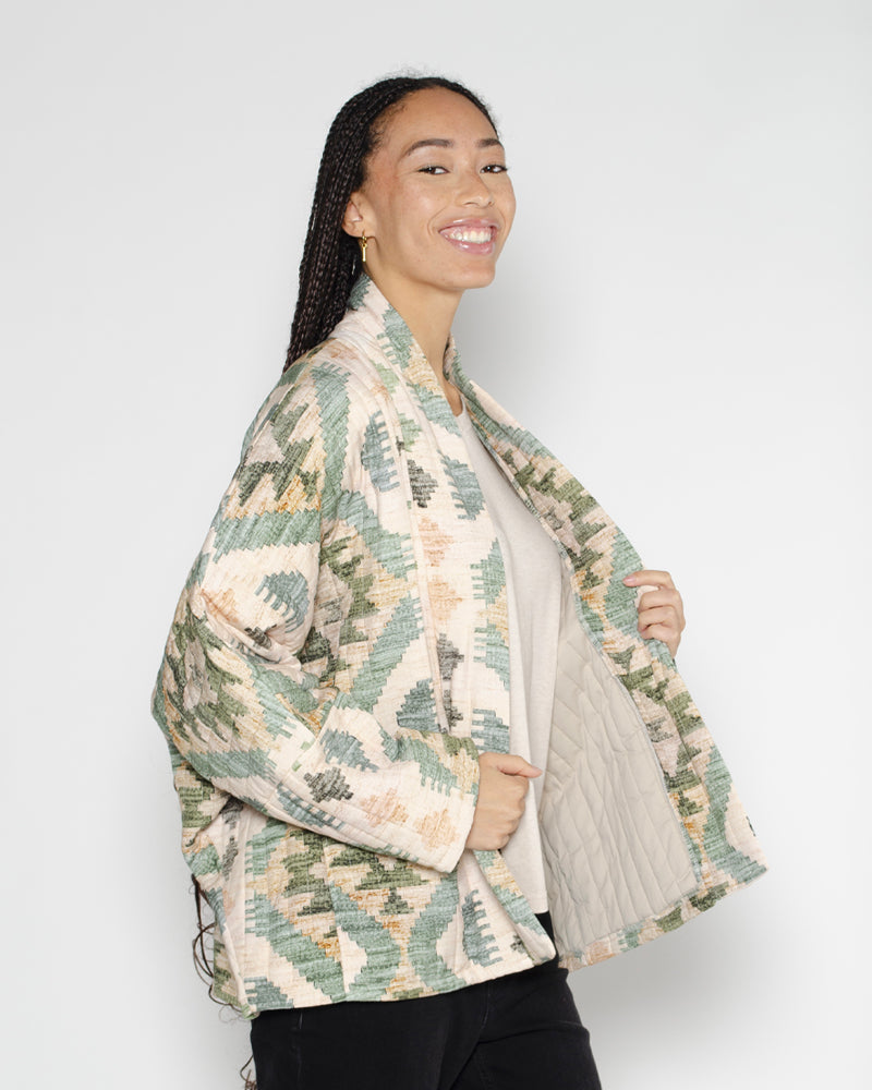 Vestes &amp; Blousons AOKYANOS - Veste matelassee imprimee