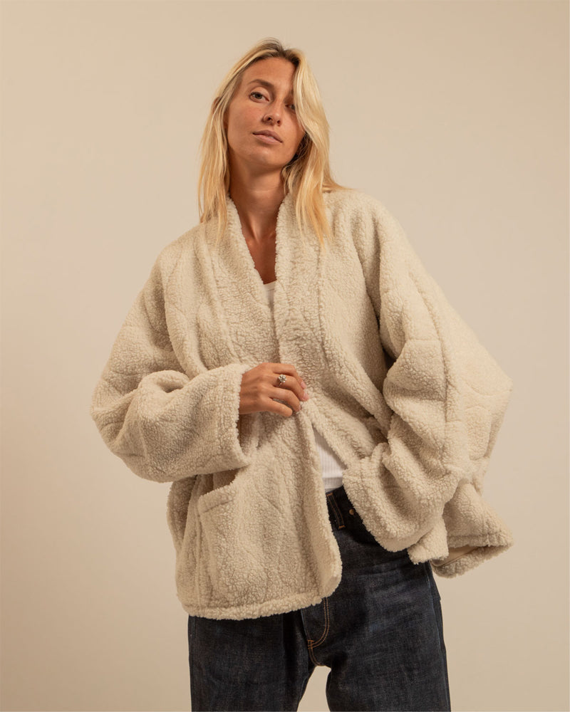 Veste sherpa aokyanos