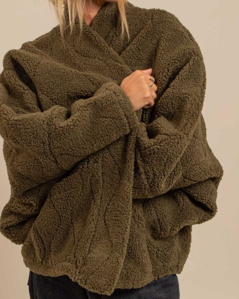 Veste sherpa aokyanos