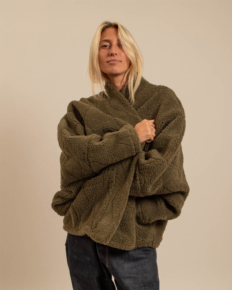 Veste sherpa aokyanos