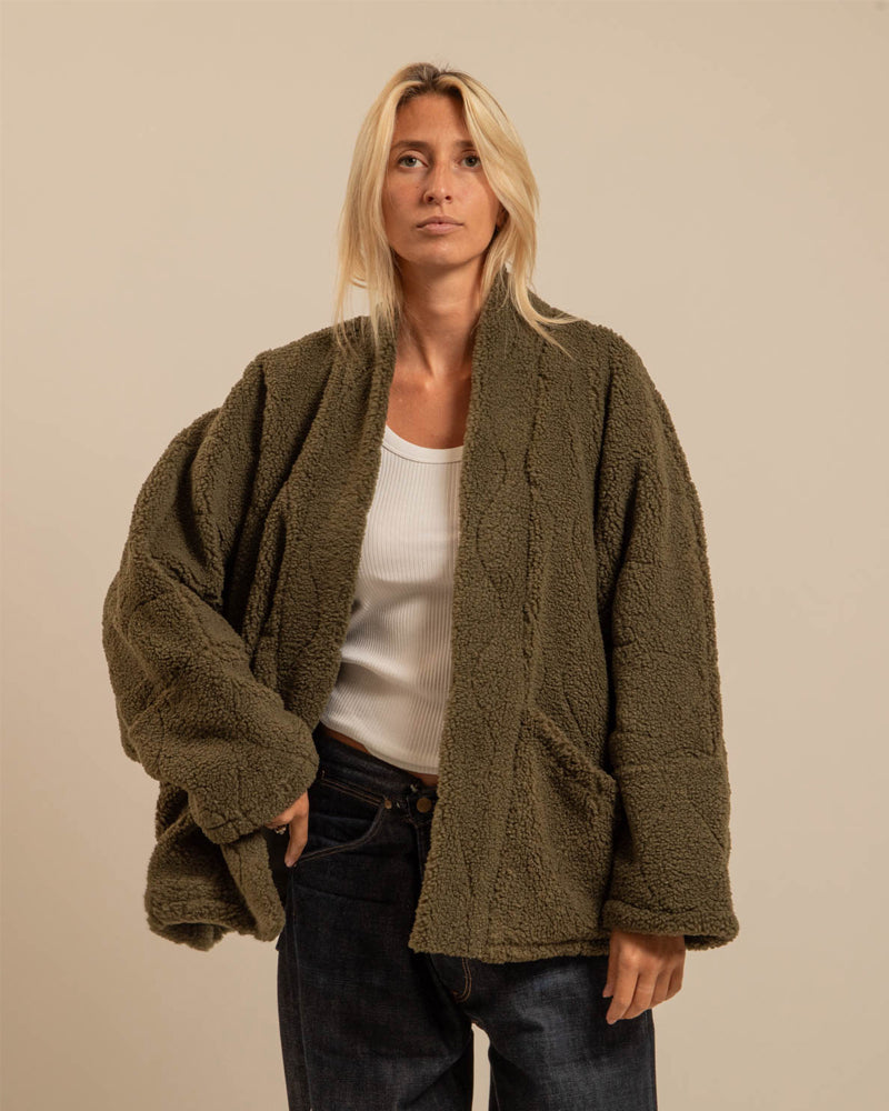 Veste sherpa aokyanos