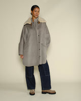 Manteau blonde n8