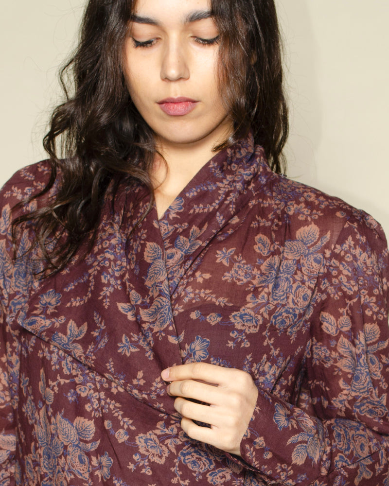 Blouse cinzo