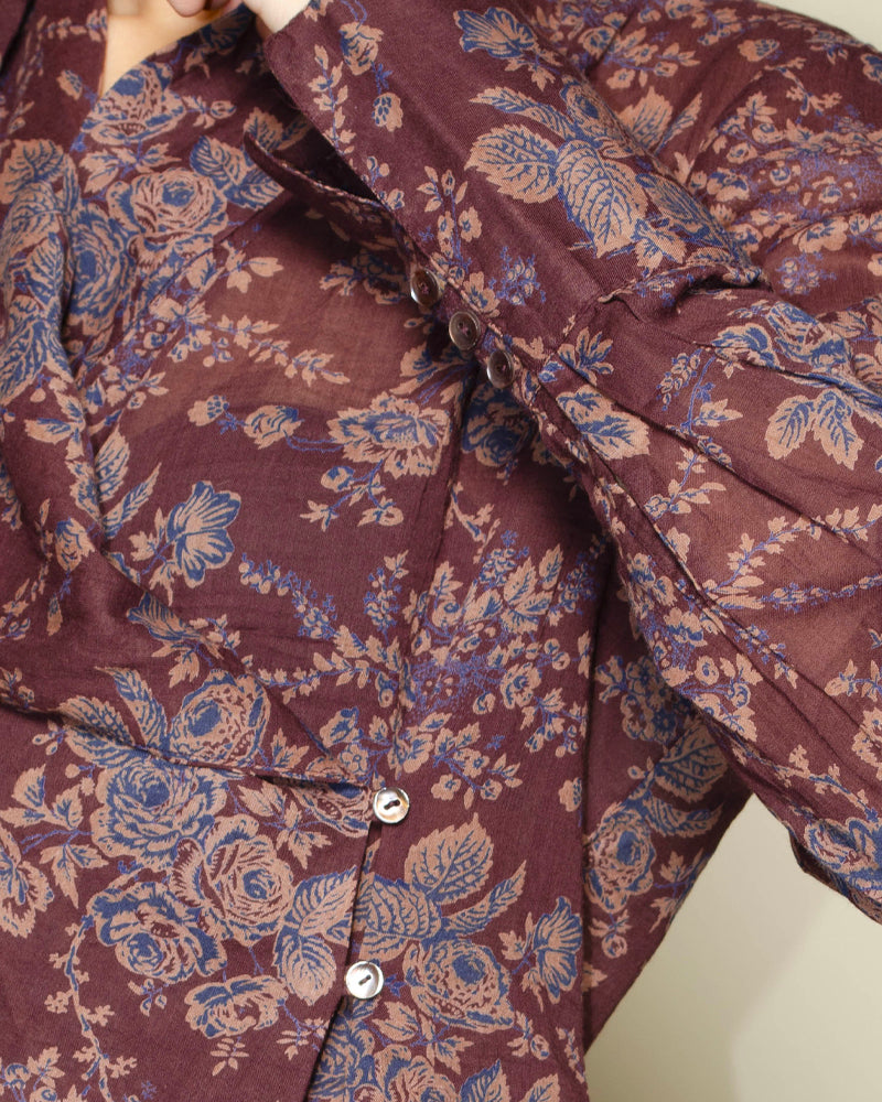 Blouse cinzo