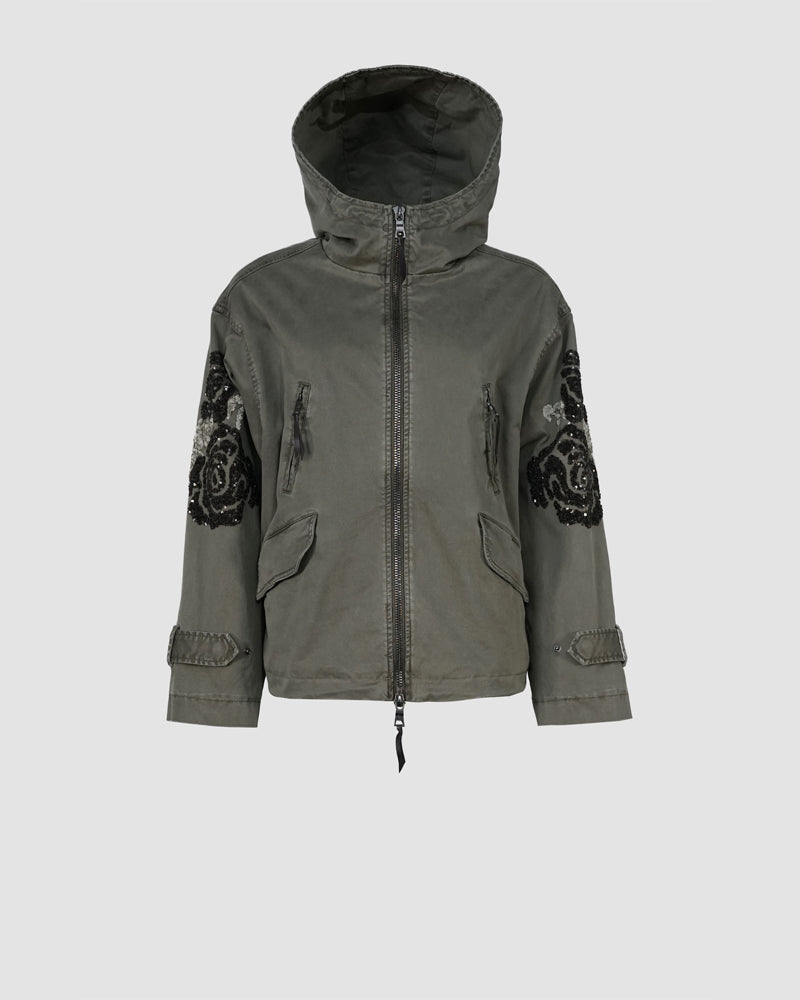 Parka blonde n8