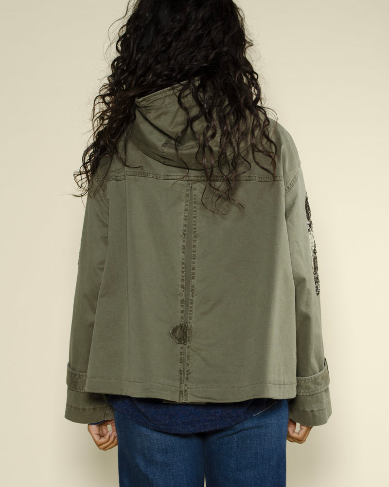 Parka blonde n8