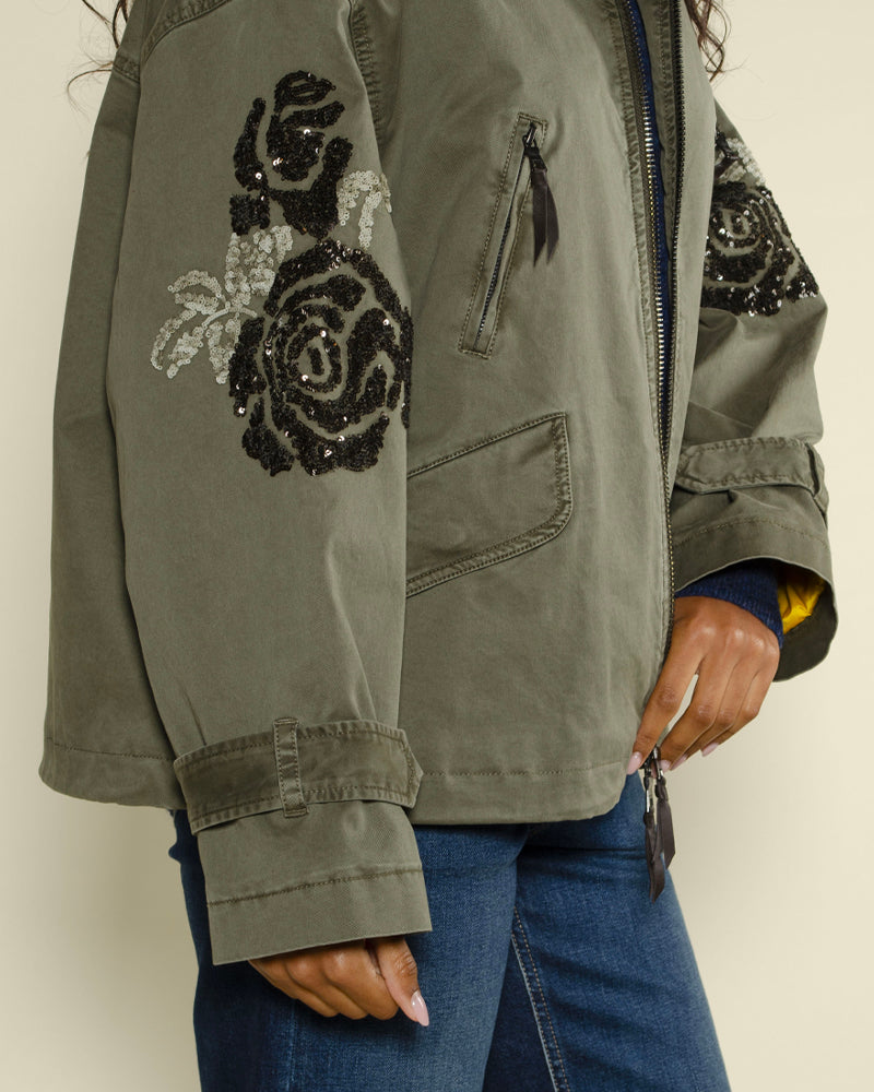 Parka blonde n8