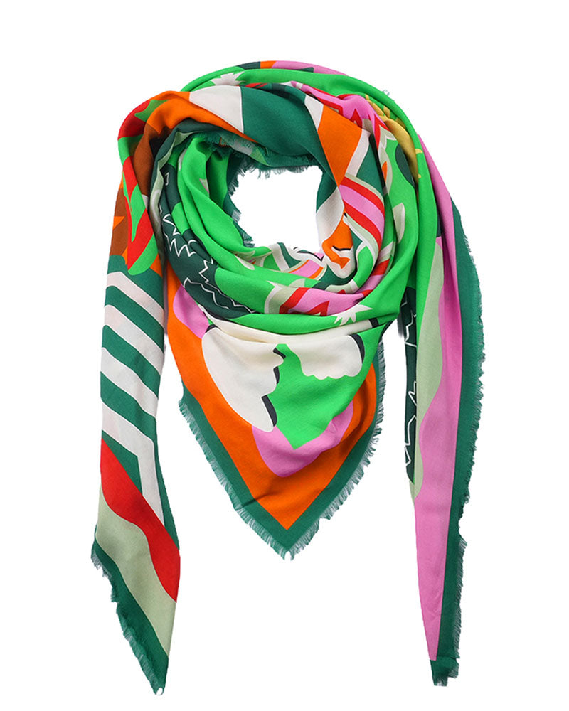 Echarpes & Foulards WILD - Foulard big 130x130 wild by amenapih