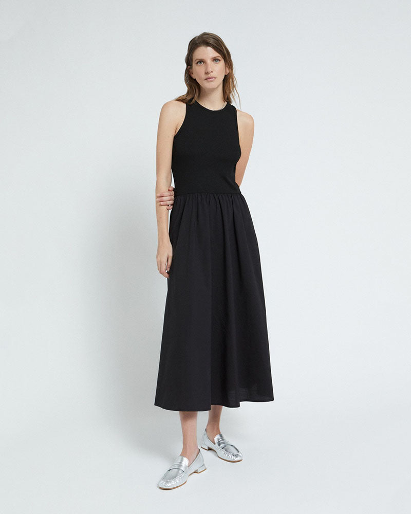 Robes &amp; Combinaisons OTTOD AME - Robe longue bi matiere ottod ame