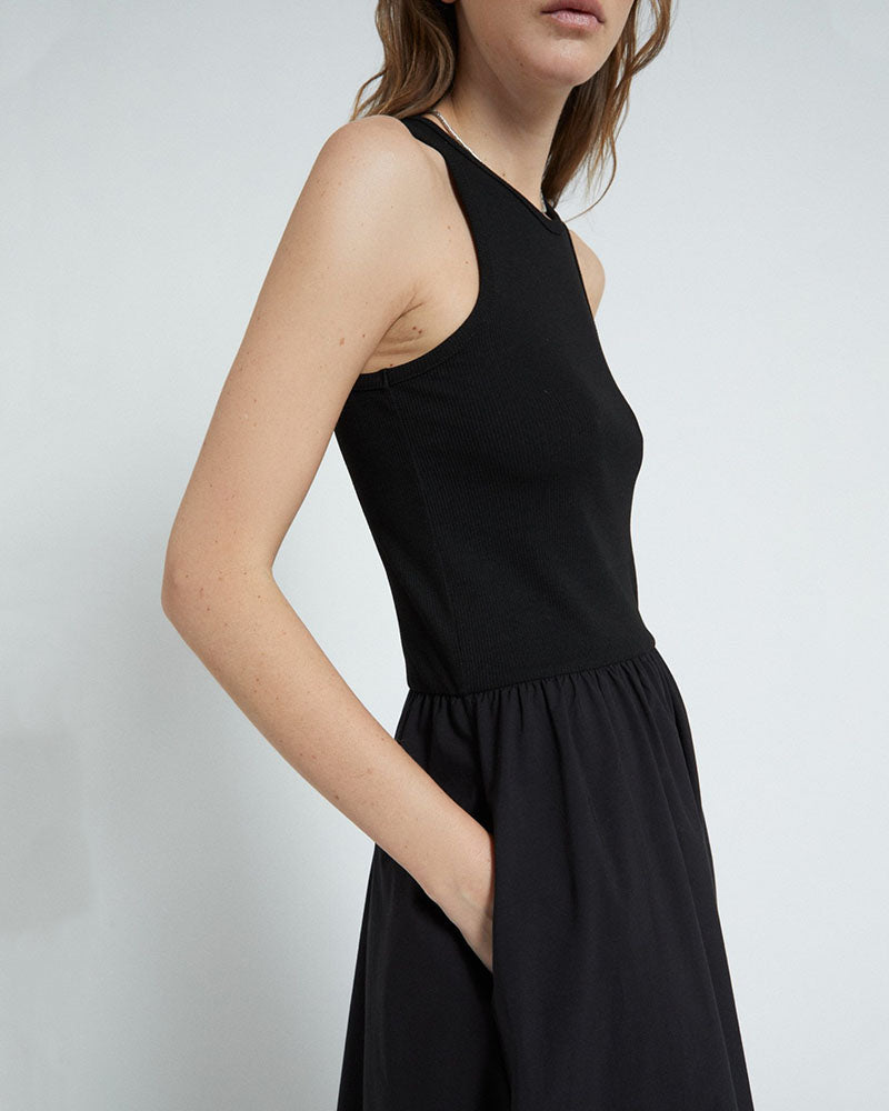 Robes &amp; Combinaisons OTTOD AME - Robe longue bi matiere ottod ame