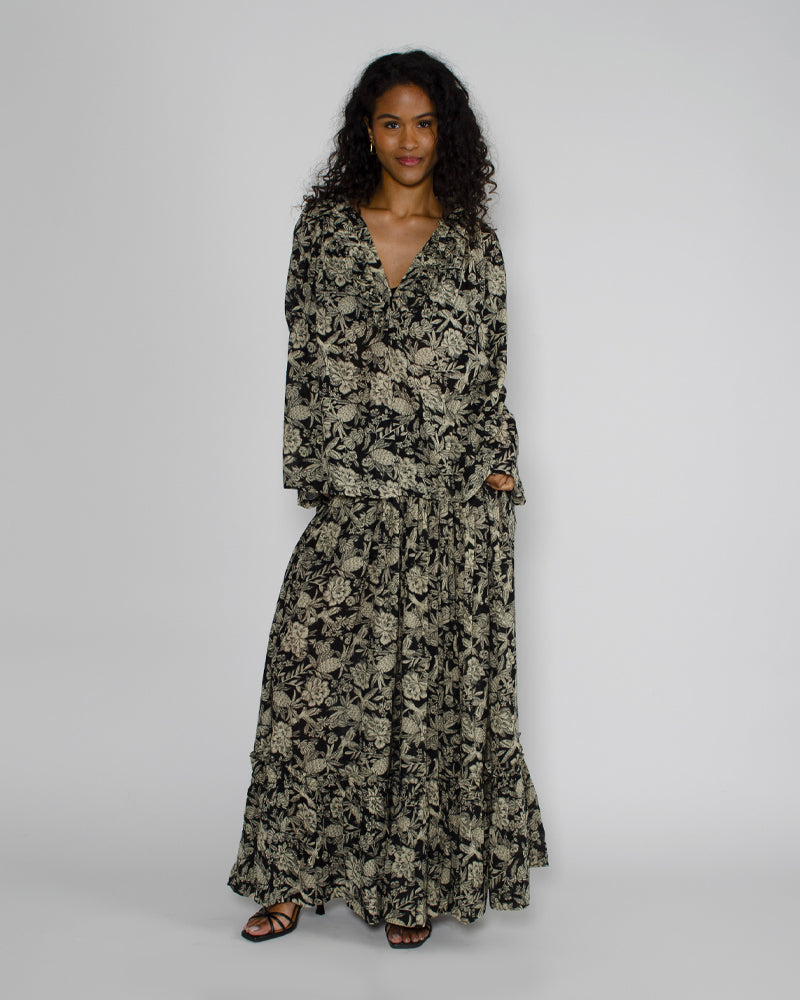 Chemise jabot laurence bras