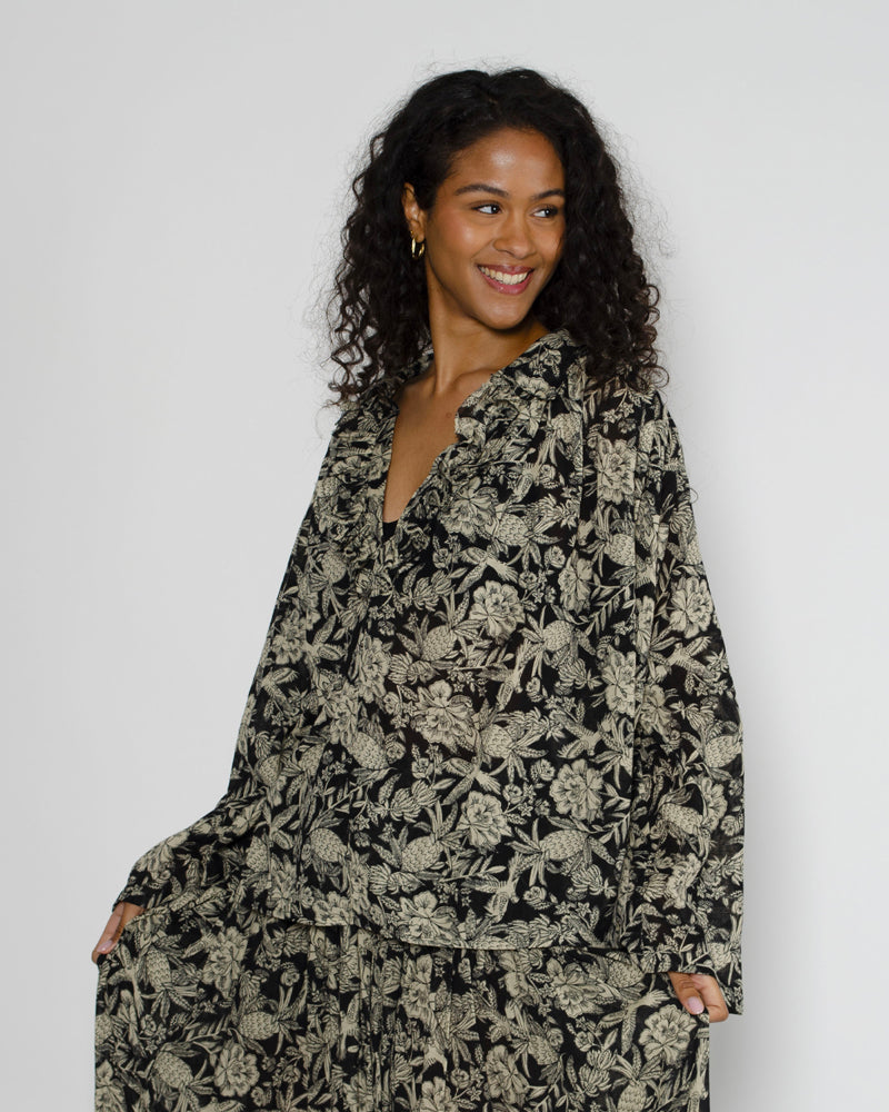 Chemise jabot laurence bras