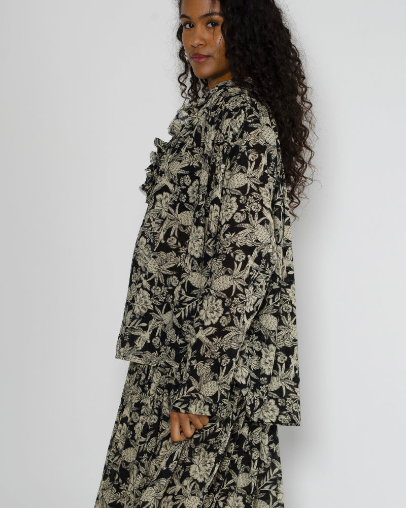 Chemise jabot laurence bras