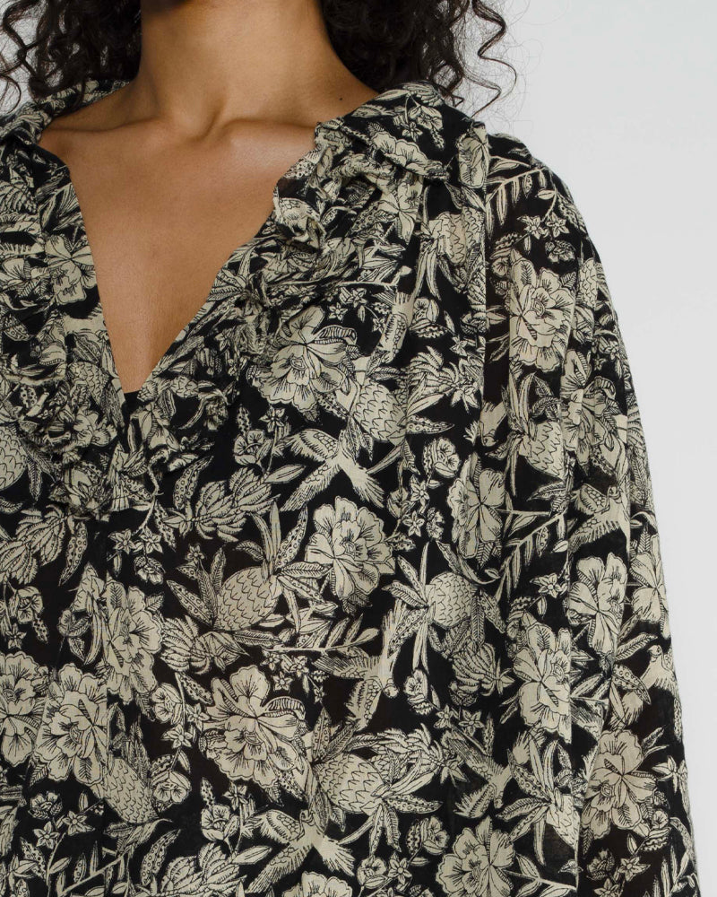 Chemise jabot laurence bras