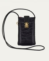 Porte telephone noir claris virot