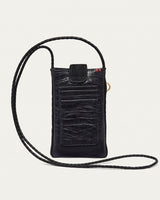 Porte telephone noir claris virot