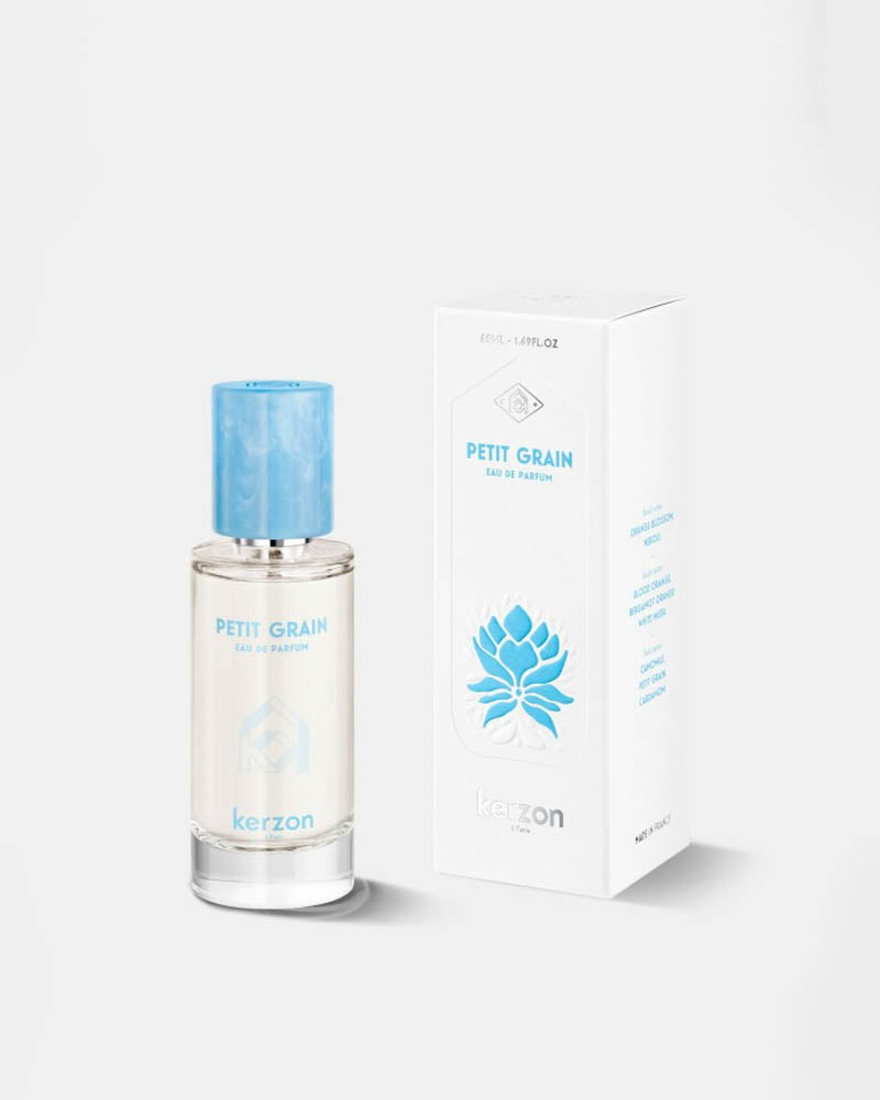 Eau de parfum petit grain 50ml kerzon