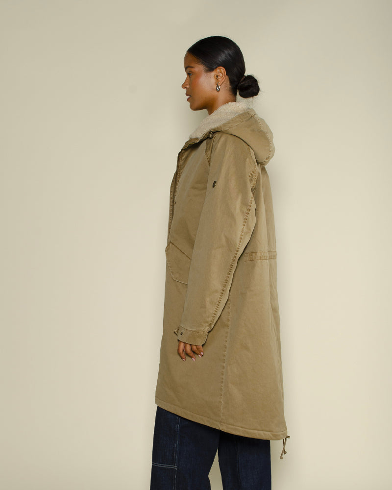Parka blonde n8