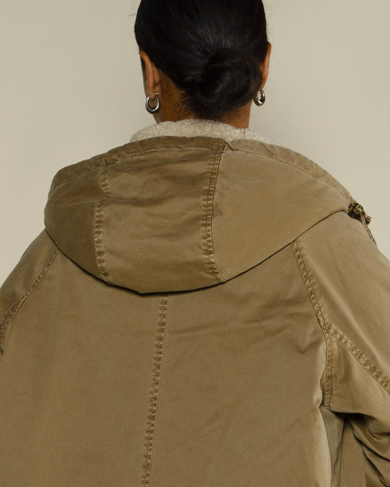 Parka blonde n8