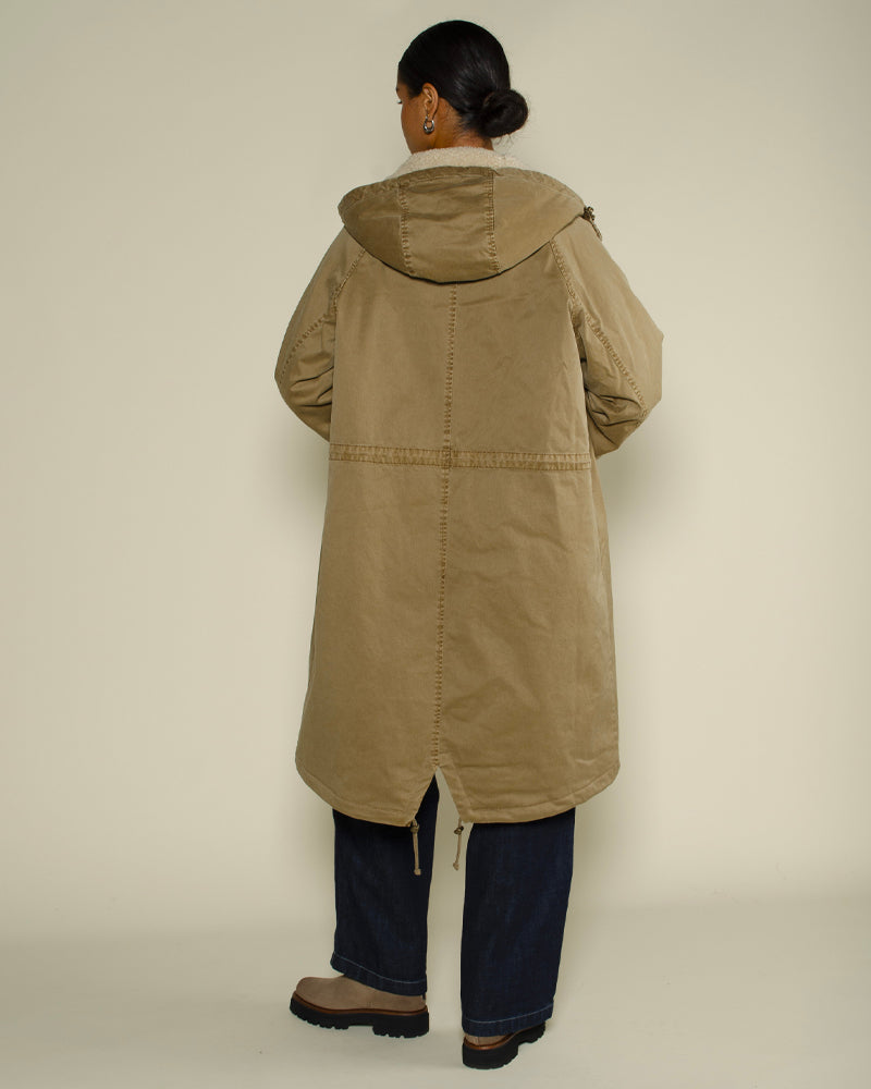 Parka blonde n8