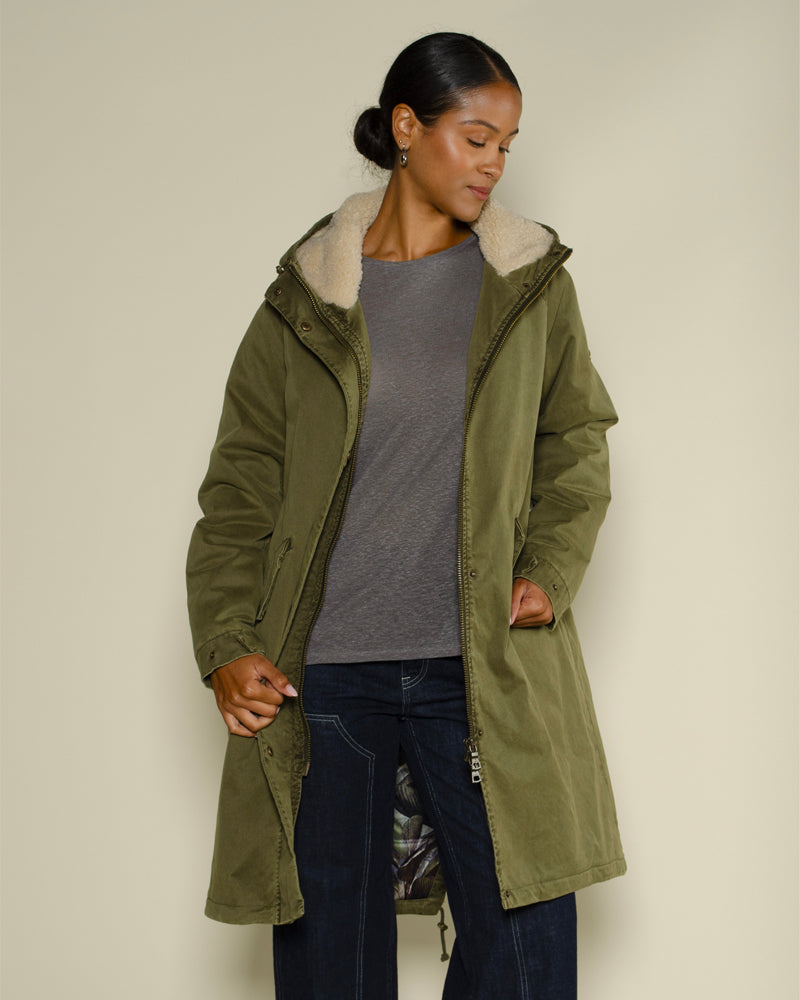 Parka blonde n8