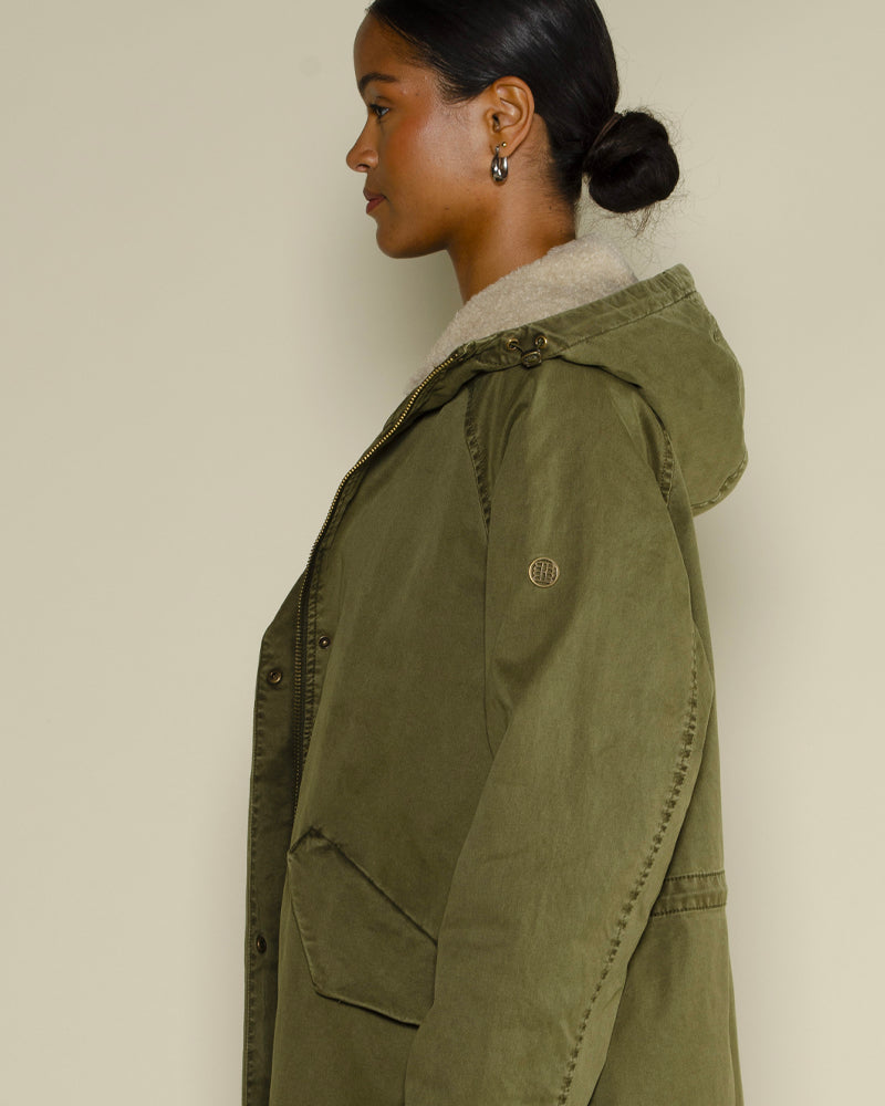 Parka blonde n8